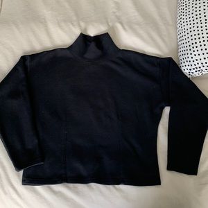 🖤 90s Vintage EXPRESS Black Mock Neck Sweater